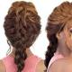 How to French braid your own side?