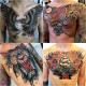 Male and female tattoos on the chest: the best ideas and the most fashionable sketches